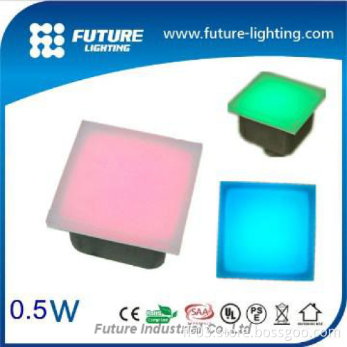 IP67Outdoor square ground stainless 24v light yellow sandstone tile